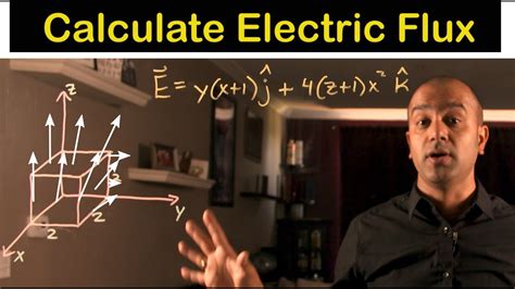 how to solve electric flux